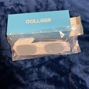 Dollger White Sunglasses
